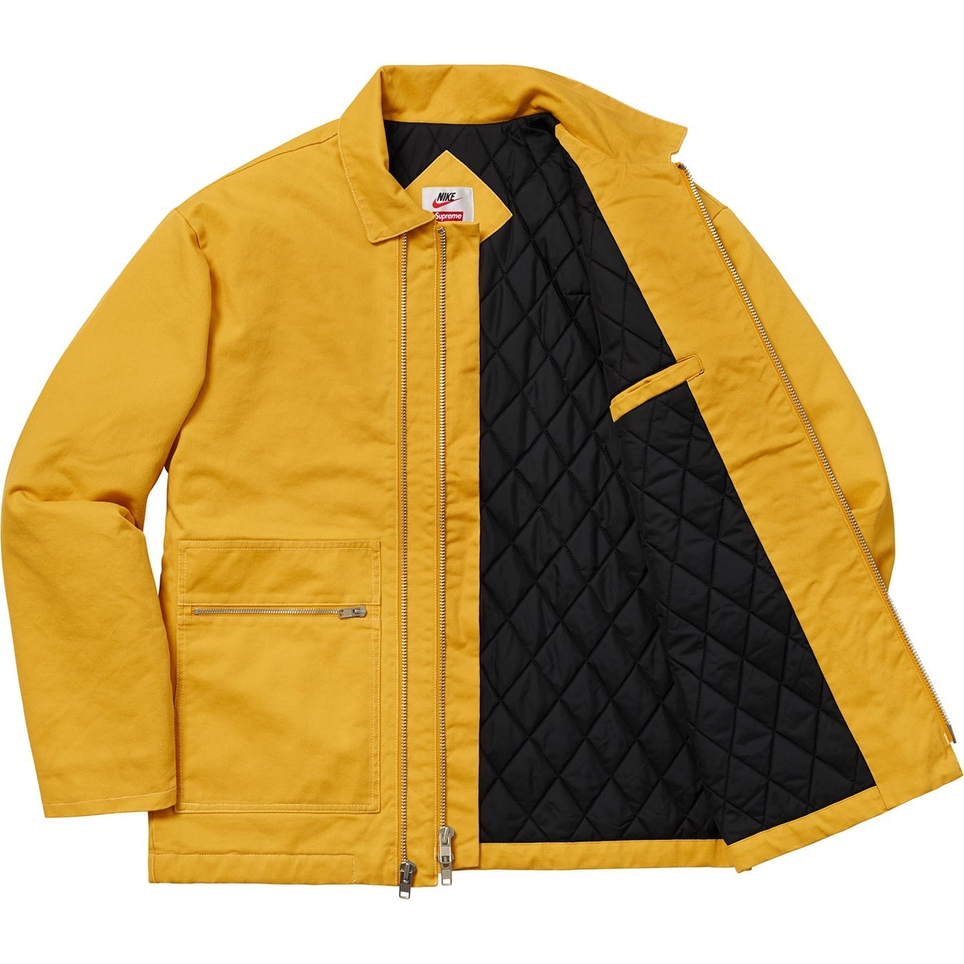 Supreme®/Nike® Double Zip Quilted Work Jacket view 4
